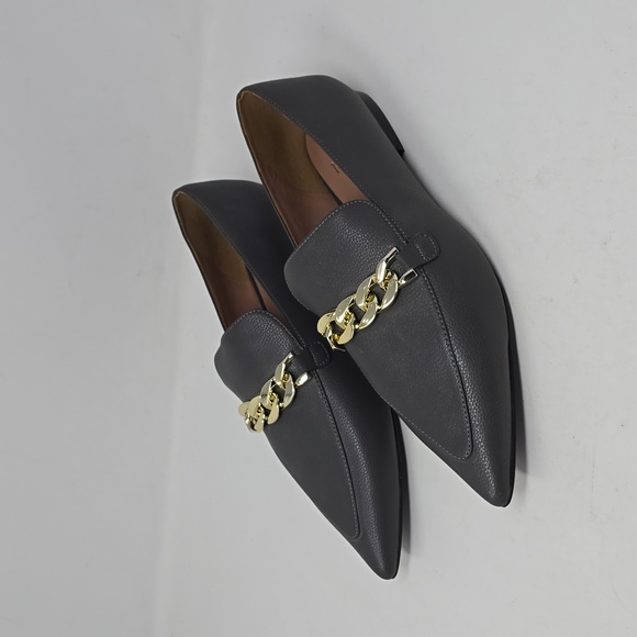 Linea PAOLO Grey Pointed Toe Flats Women's Size 10 - Picture 1 of 7